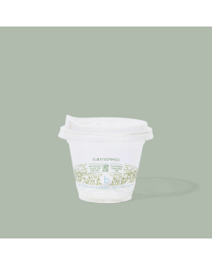 9oz Compostable Clear Cold Cup, 1000/cs