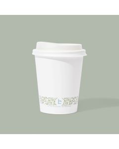 10oz Single Wall Hot Cup, Compostable
